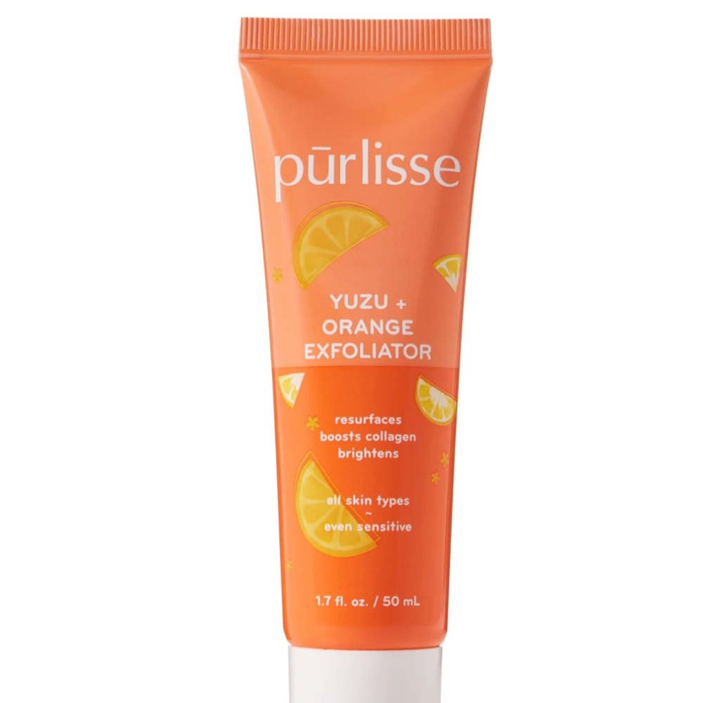 Purlisse YUZU + ORANGE EXFOLIATOR Full Size 1.7 oz BNIB